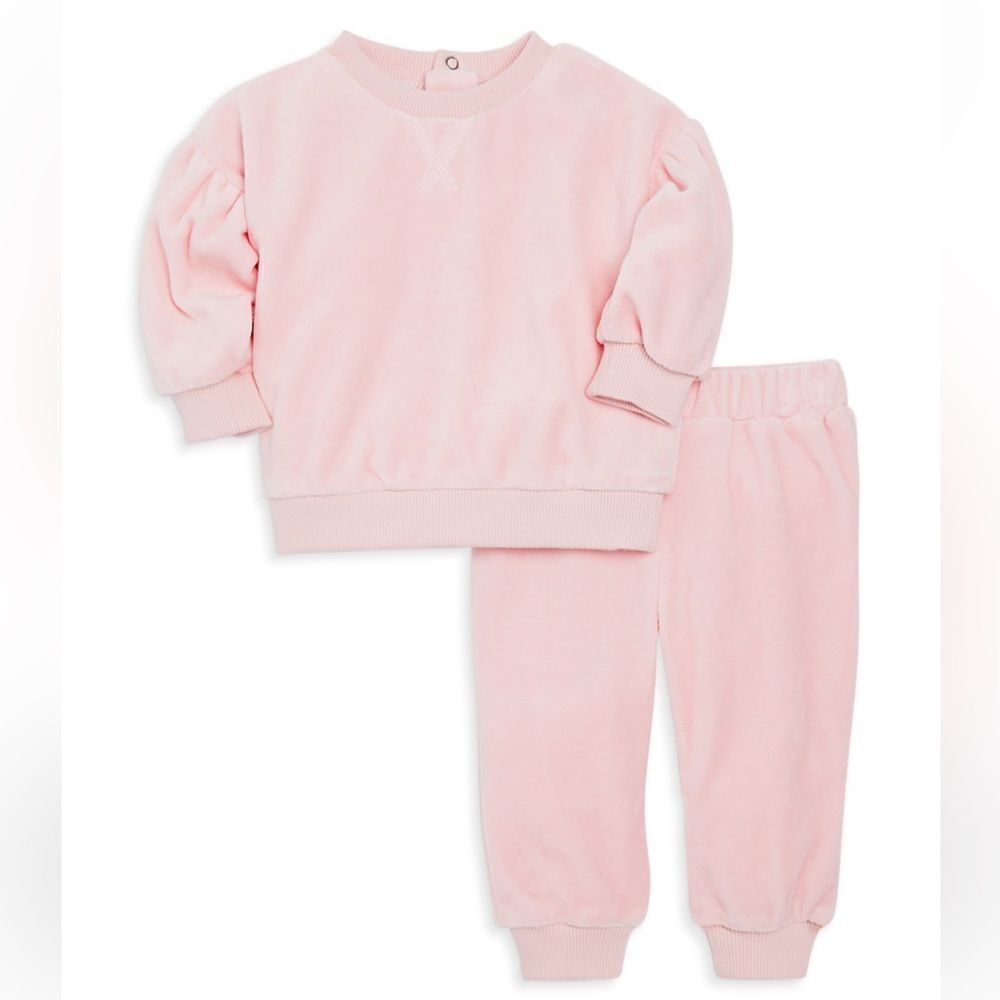 BLOOMIEāS BABY VELOURāOUTFIT 6/12M